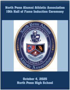 North Penn Alumni Athletic Association 19th  Program Hall of fame